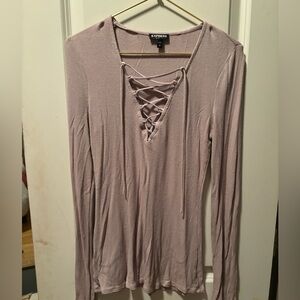 Express Corset Front Long Sleeve